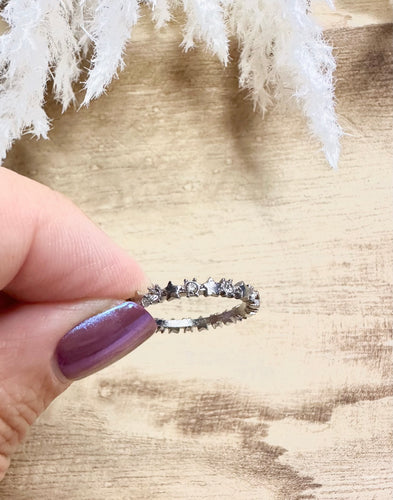 Silver Stars Ring