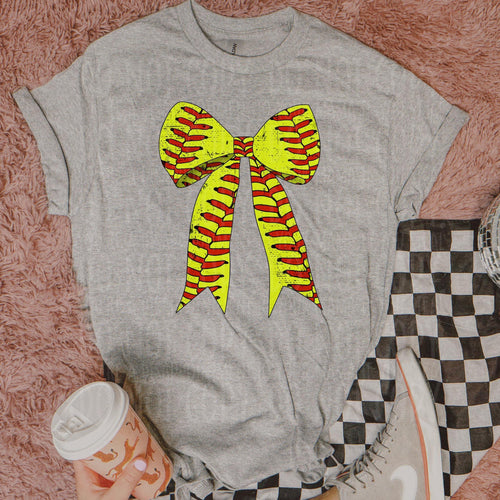 Softball Bow Tee