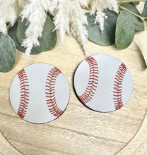 Load image into Gallery viewer, Baseball Car Coasters
